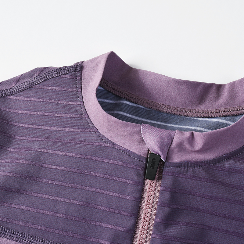 Women's Short Jersey Road RP600-Deep plum purple