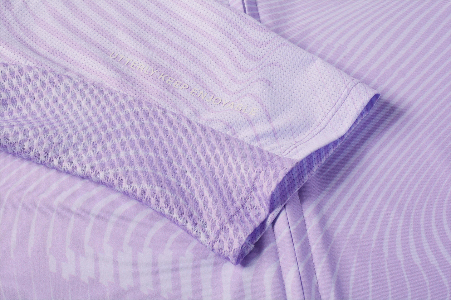 Camiseta de mujer Zhiqiu-Morado claro