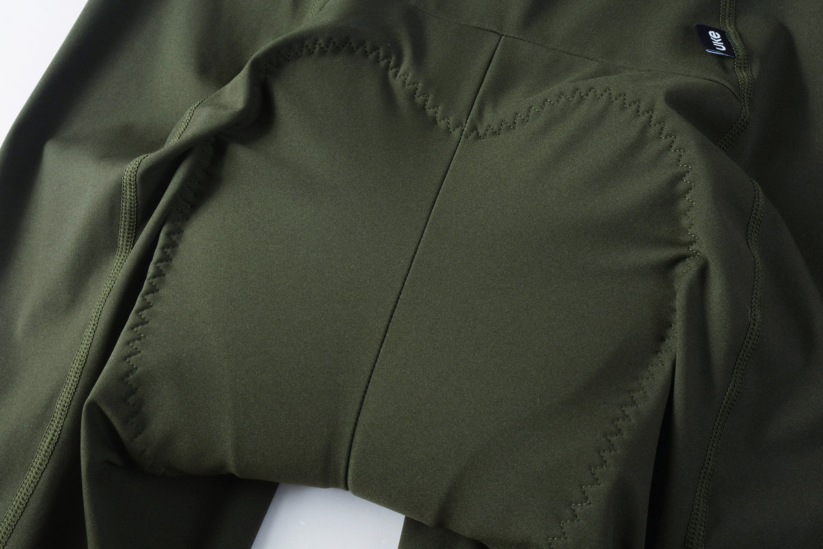 Men's Seamless Cycling Shorts SI-1 ChengYe -Olive Green