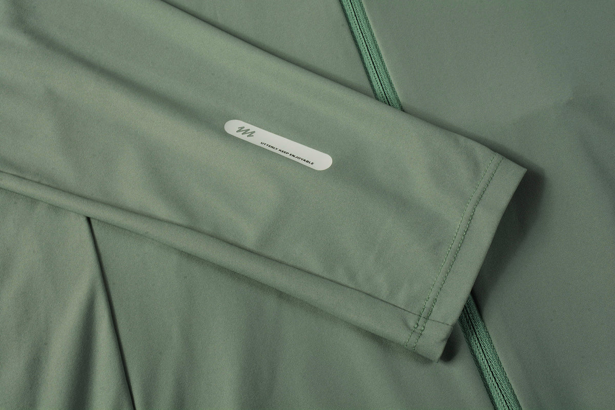 Maillot Manga Larga Hombre SI-1 ManChuan - Verde salvia