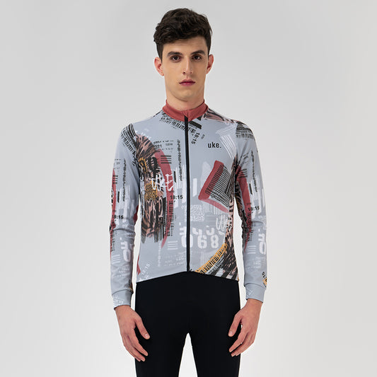 Men's Training Thermal Cycling Jacket-Nostalgic