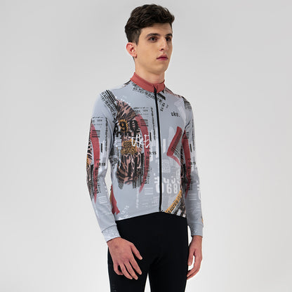 Men's Training Thermal Cycling Jacket-Nostalgic