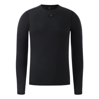 Men's Merino Wool L/S Base Layer PR-1 Xingchuan-Black