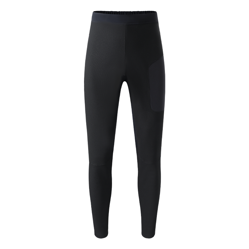 Men's Windproof Thermal Tights CL-1 Thunder Trace（No cushion）-Black