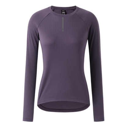 Capa base térmica de manga larga para mujer CL-1 Yougu-Morado