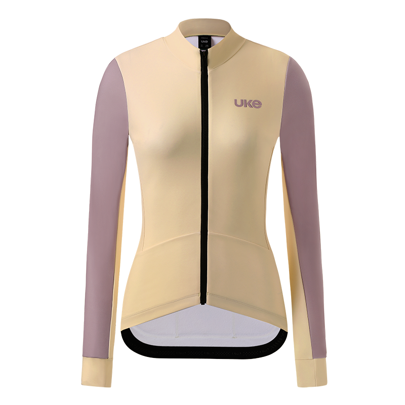 Women's Thermal LS Jersey CL-1 Misty And Diffuse-Yellowish Purple