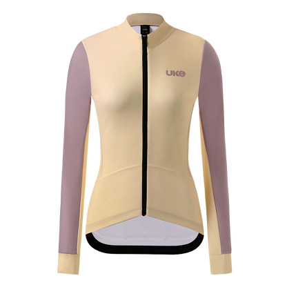 Women's Thermal LS Jersey CL-1 Misty And Diffuse-Yellowish Purple