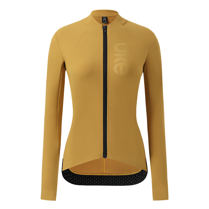 Women's Thermal Cycling Jacket PR-1 Fuguang-Glauco Yellow