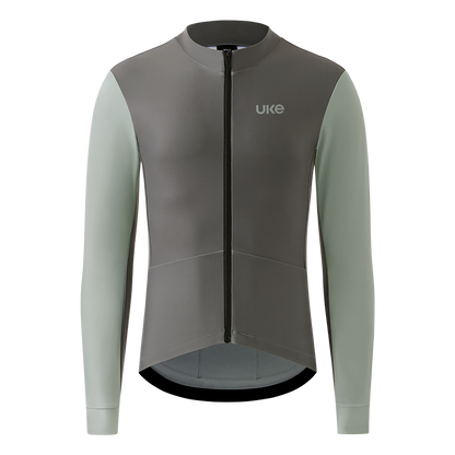Men's Thermal LS Jersey CL-1 Wind Wing-Flower Coffee