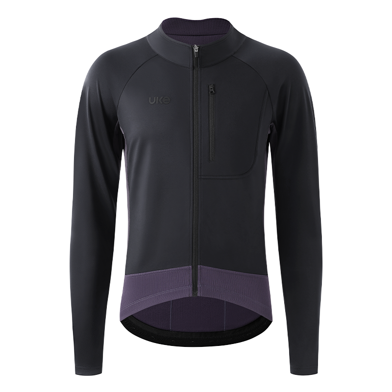 Men's Windproof Thermal Cycling Jacket CL-1 Speed Shadow-Violet