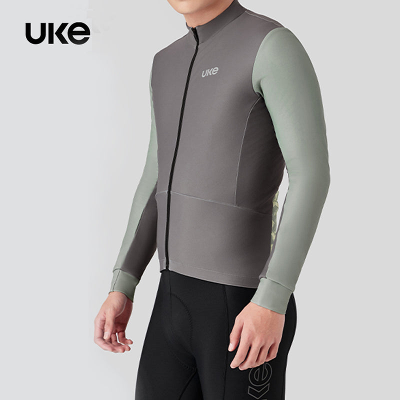 Men's Thermal LS Jersey CL-1 Wind Wing-Flower Coffee