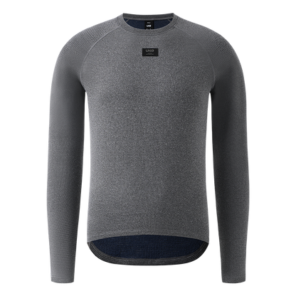 Men's Merino Wool L/S Base Layer SI-1 Shanyue-Dark Hemp Gray