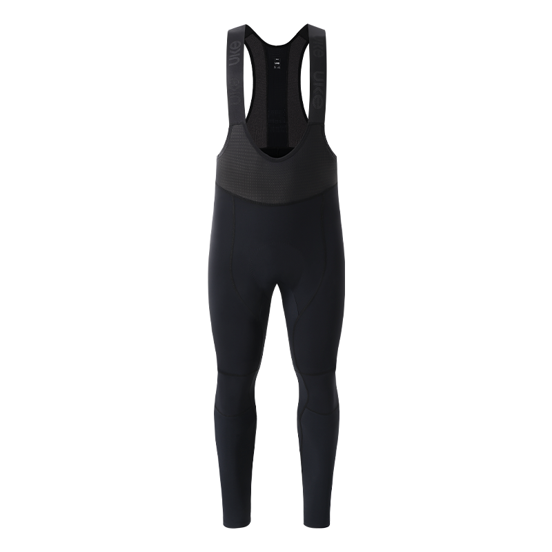 Men's Windproof Thermal Bib Tights PR-1 Shan Sui-Black