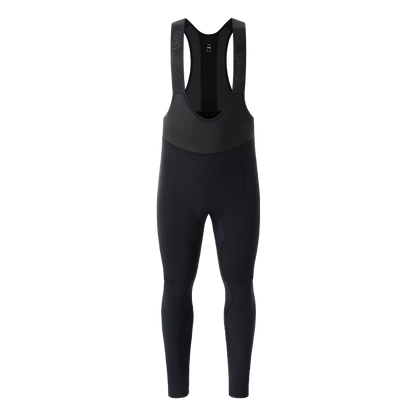 Men's Windproof Thermal Bib Tights PR-1 Shan Sui-Black