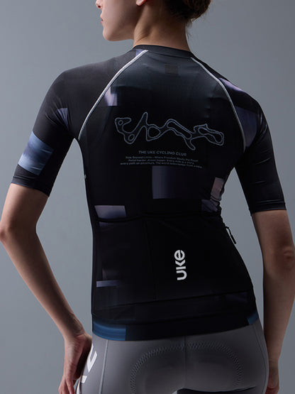 Women's Short Cycling Jersey AJ12