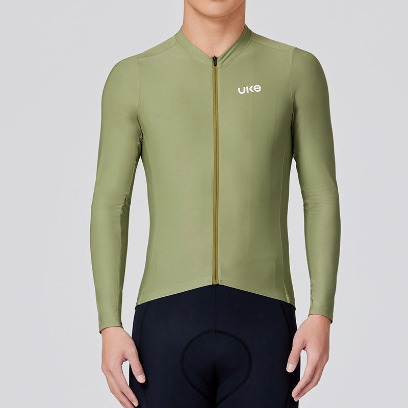 Men's LS Jersey SI-1 Free-Bamboo Shoot Green