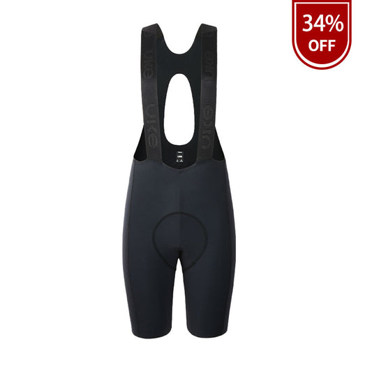 Women's Seamless Bib Shorts SI-1 Nimble-Black