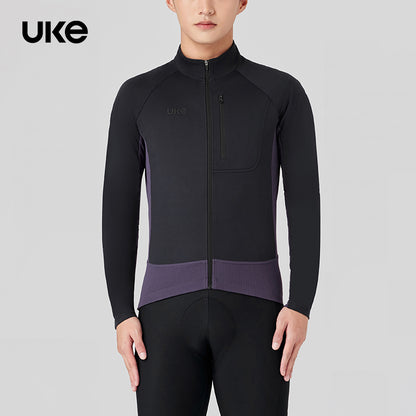 Men's Windproof Thermal Cycling Jacket CL-1 Speed Shadow-Violet