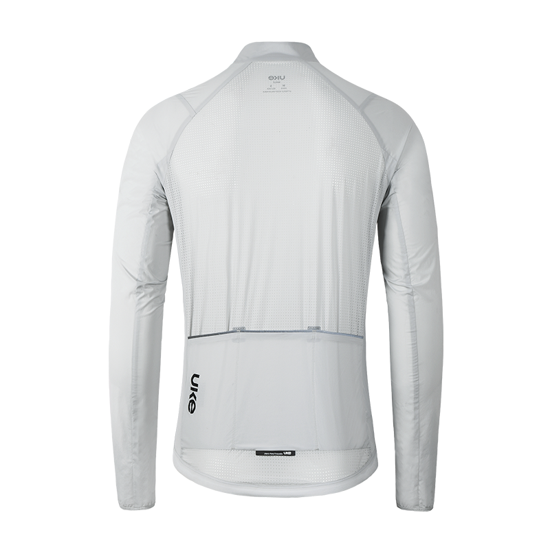 Men's Wind Jacket CL-1 Full illumination-Silver gray