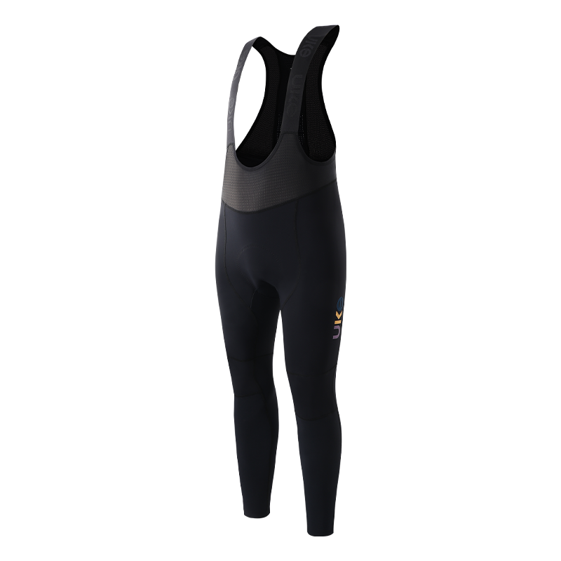 Men's Windproof Thermal Bib Tights PR-1 Shan Sui-Black