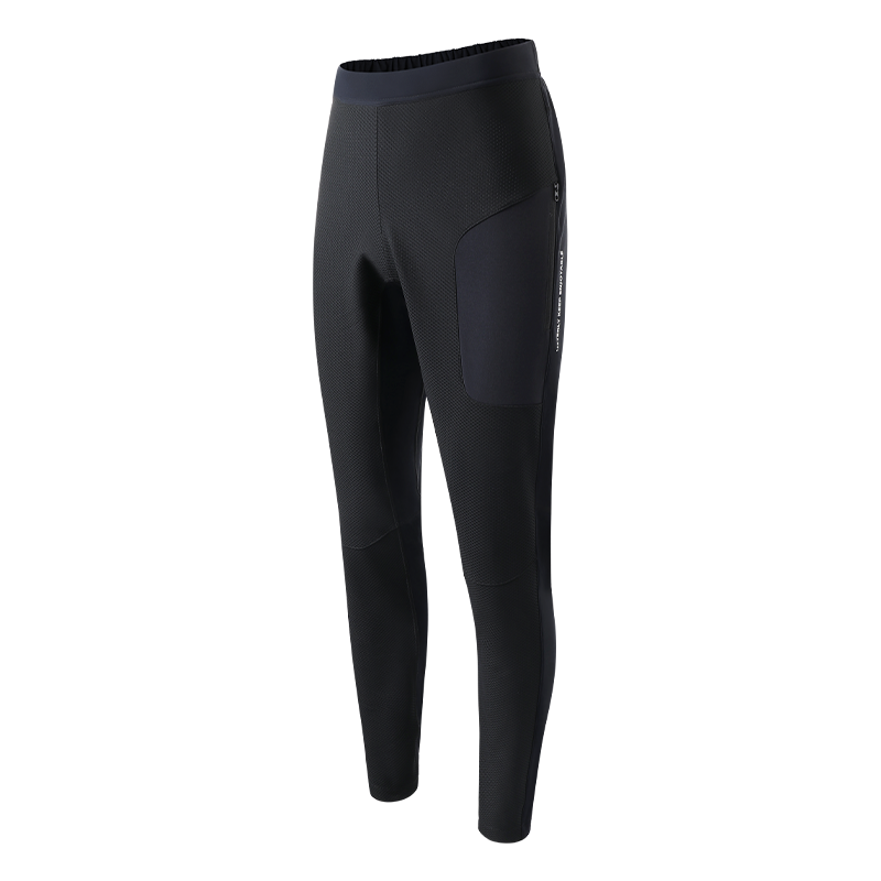 Men's Windproof Thermal Tights CL-1 Thunder Trace（No cushion）-Black