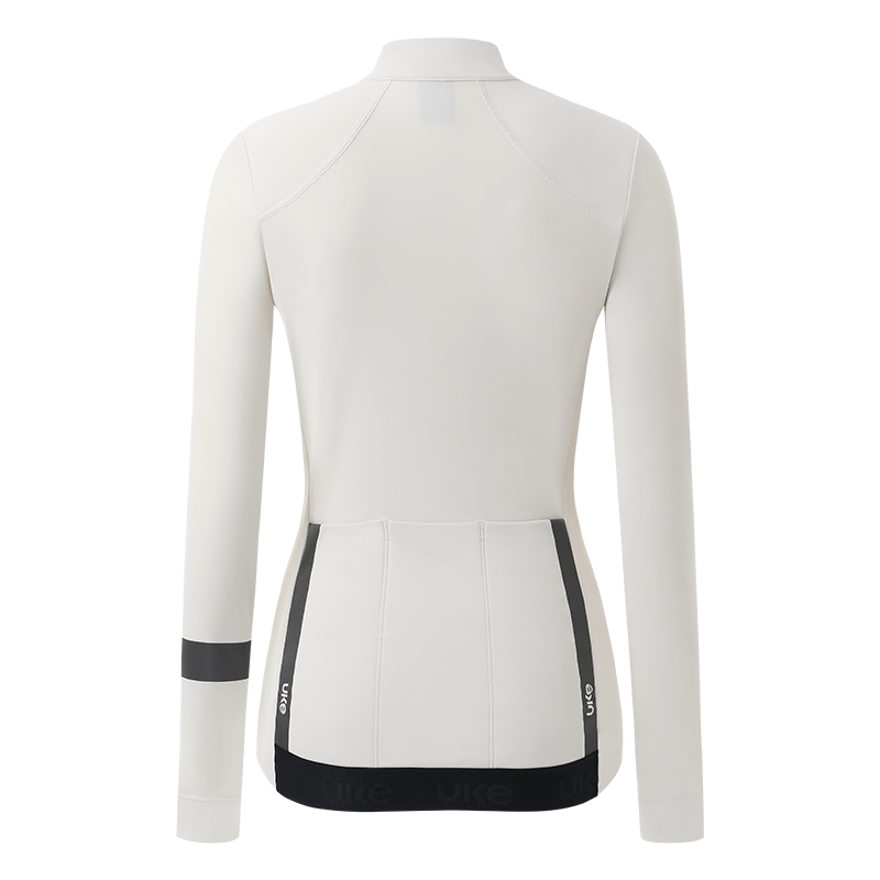 Women's Thermal Cycling Jacket CL-1 Chasing Dreams-Milk White