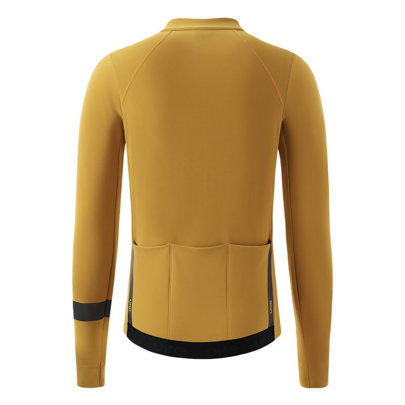 Men's Thermal Cycling Jersey CL-1 Shadow Chaser-Glauco Yellow