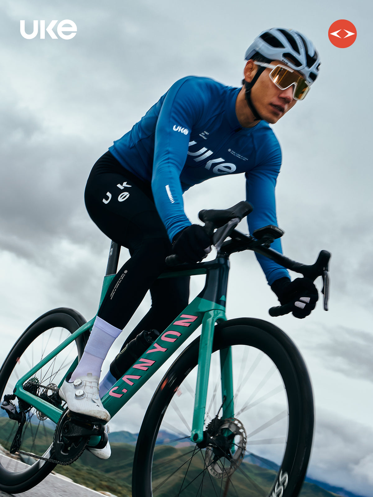 Men's Autumn/Winter Windproof Thermal Bib Tights CP925