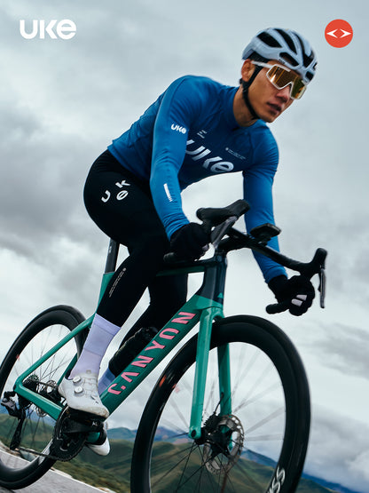 Men's Autumn/Winter Windproof Thermal Bib Tights CP925