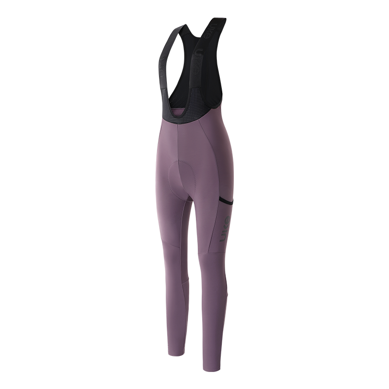 Women's Thermal Cargo Bib Tights CL-1 Qingya-Wisteria