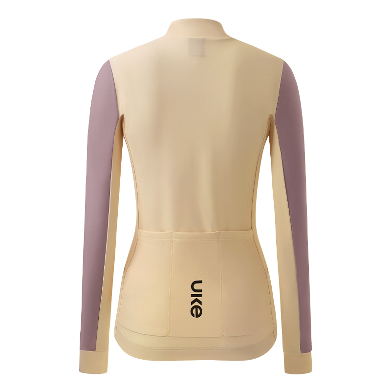 Women's Thermal LS Jersey CL-1 Misty And Diffuse-Yellowish Purple
