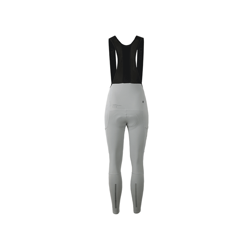 Women's Cargo Bib Tights Shi Yue-Silver Moon