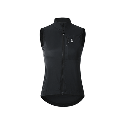 Women's Cycling Gilet CL-1 Flourishing -Black