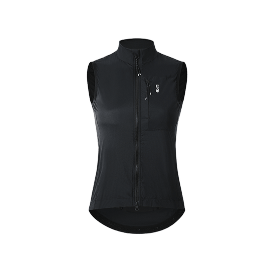 Women's Cycling Gilet CL-1 Flourishing -Black