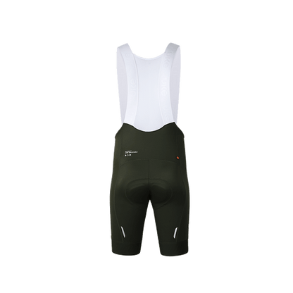 Men's Bib Shorts Eit cushion Xiangshi -Army green