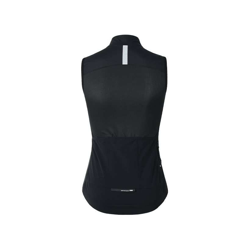 Women's Cycling Gilet CL-1 Flourishing -Black