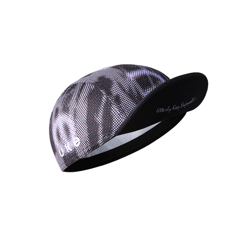 UKE Cycling Cap High Dome - Purple eggplant