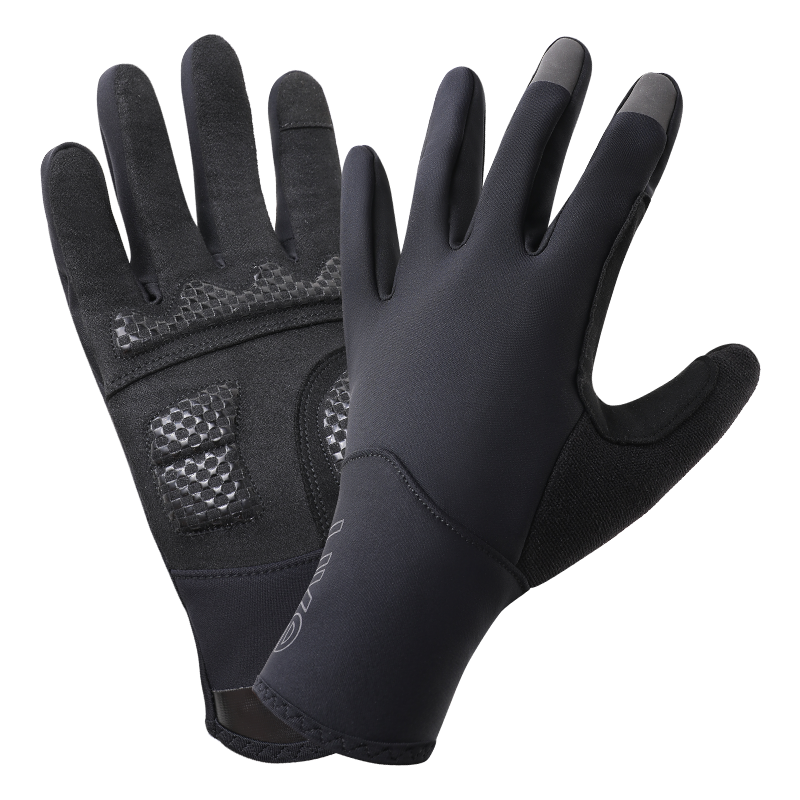 Windproof  Fleece SI-1 Gloves Wind Language-Black
