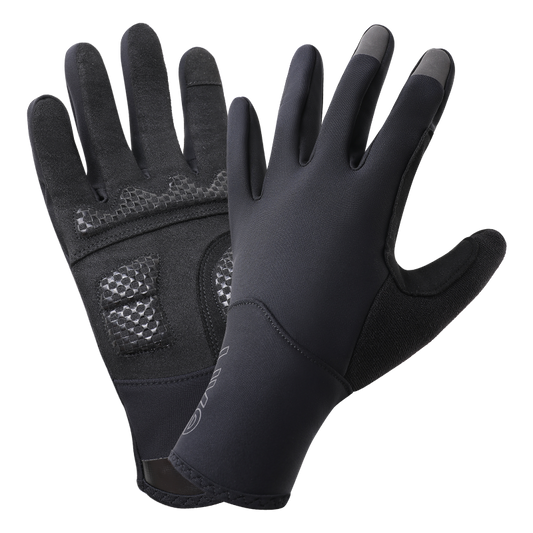 Windproof  Fleece SI-1 Gloves Wind Language-Black