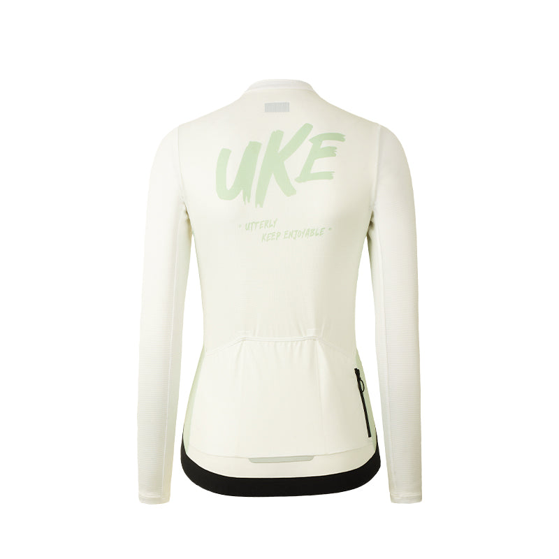Women's LS Jersey CL-1 Moonlight-Grass Green