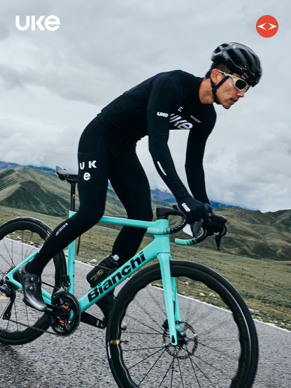 Men's Autumn/Winter Thermal Cargo Bib Tights CP915