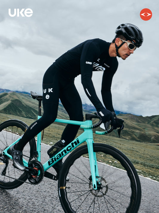 Men's Autumn/Winter Thermal Cargo Bib Tights CP915