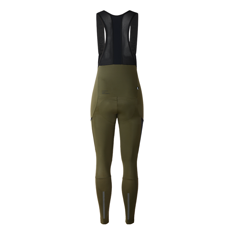 Women's Cargo Bib Tights SI-1 Starglow-Olive Green