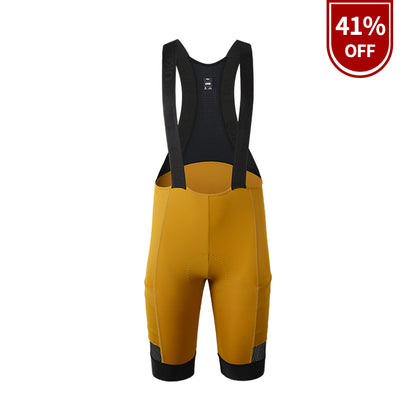Men's Cargo Bib Shorts SI-1 Basalt-Plateau Yellow