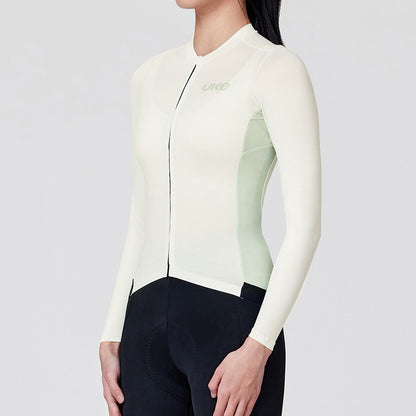 Women's LS Jersey CL-1 Moonlight-Grass Green