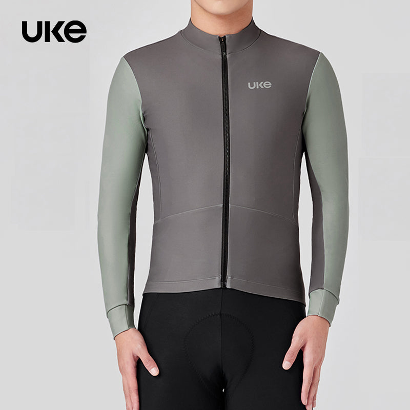 Men's Thermal LS Jersey CL-1 Wind Wing-Flower Coffee