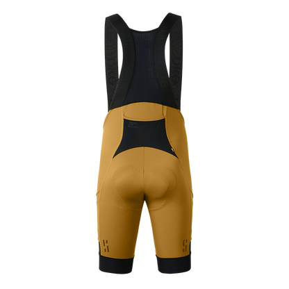 Men's Cargo Bib Shorts SI-1 Basalt-Plateau Yellow