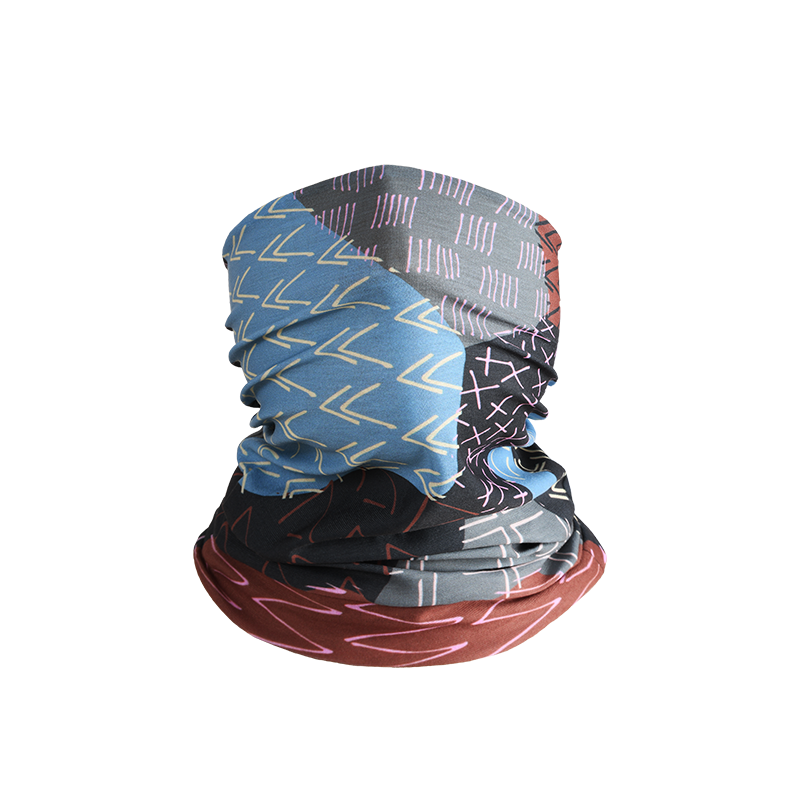 Cycling Headband Lucidity-Colorful terraces