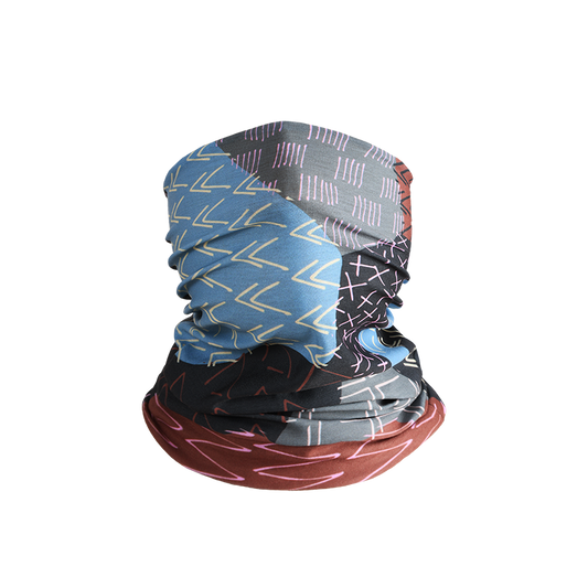 Cycling Headband Lucidity-Colorful terraces