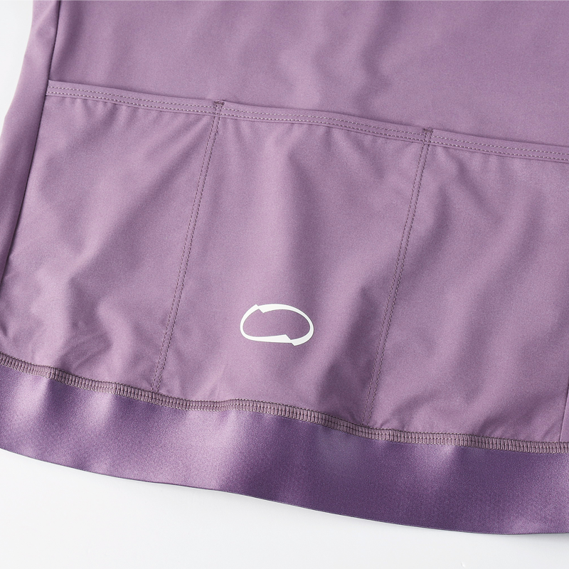 Women's Short Jersey Road  RP600-Deep plum purple